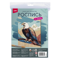 Роспись по дереву картина Горный орел Фр-022