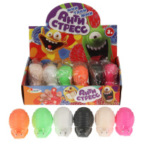 Игрушка антистресс жмяка Улитка с мукой 6цв играем вместе 314178