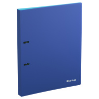 Папка А4 2 кольца 25 мм 0,7 мм Soft Touch Pro сине/голубая