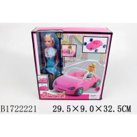 Кукла 29см с Машиной 288615
