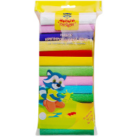 Цвет бумага крепированная набор 10*250 14цв в рулонах