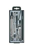 Готовальня 9 предметов циркуль 15,5см Техника Готовальня 9 предметов циркуль 15,5см Техника