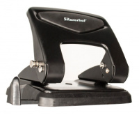 Дырокол 35 лист металл с линейкой Silwerhof Vis 