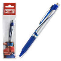 Ручка авто гел Синяя 0,7мм Spring