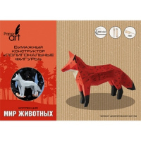 Полигональные фигуры 47*27см Лиса 250 гр/м2 ИПФ02