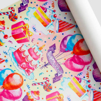 Бумага упаковочная Лучший день Сдр 70*100 см 