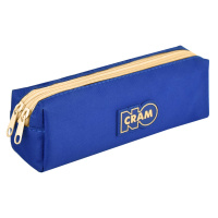 Пенал 2 отд без наполнения 20*7*6,7 см Нет зубрежке Синий 68377
