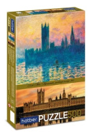 Пазлы 500 Art&Photo Моне. Парламент, заходящее солнце