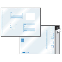 Пакет почтовый 229*324 10шт набор полиэтилен 70мкм отрывн лента