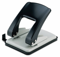 Дырокол 40 лист металл с линейкой KW-trio 09760