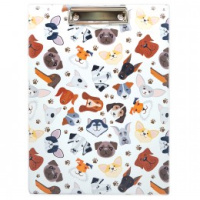 Планшет А4 вертик Собаки ПВХ/картон