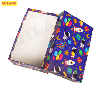 Коробка прямоугольная Астронавты 40*28*10