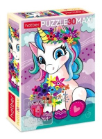 Пазлы 30 Единорожка maxi