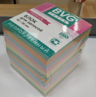 Куб бумажный цветной 90*90*90 BVG КЦ9П