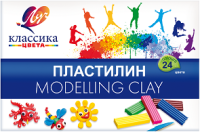 Пластилин 24 цв Классика 360гр картон упак 28С1642-08