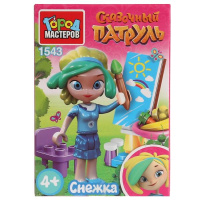 Конструктор город мастеров Сказочный патруль Снежка художница 38 деталей 280062