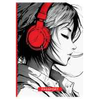 Обложка на паспорт MESHU "My Sound Kawaii" ПВХ, 2 кармана