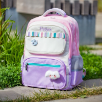 Рюкзак Hatber 40*29*17см Fluffy bunny 2 отделения 5 карманов 077874