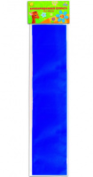 Цвет бумага крепированная 50*250 Синяя КБ028