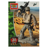 Конструктор город мастеров Солдат 34 деталей 349303