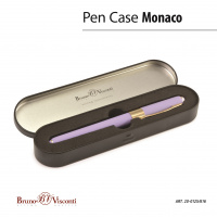 Ручка подарочная шарик Monaco 0.5мм лаванда футляр 