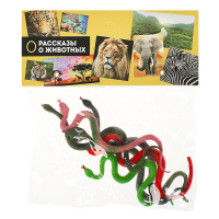 Набор из 6 змей 12-13см играем вместе 268050