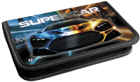 Пенал 1 отд без наполнения 130х200х30мм Supercar с планкой PB0055-03
