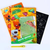 Доска для рисования Ми-ми-мишки рисуем светом А4 336971