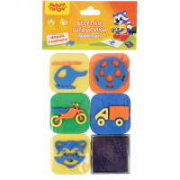 Штамп для творчества набор 5шт Транспорт