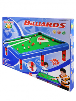 Игра настольная Бильярд 43.5×33.5×3.5см в коробке 13996013