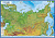 Карта России физическая 101*70 КН051