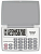 Калькулятор карман 8 разряд Uniel серый UK-271H серый