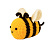Набор для вязания игрушки Miadolla Любопытная пчелка