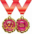 Медаль металл юбилей 50 золото 65мм 15.11.00169