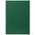 Тетр А4 80 л клет спираль Velvet Зеленая пластик обложка 01607