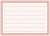 Наклейки для школьных принадлежностей универсальные розовые 113*80мм ШН-14788