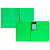 Папка А4 4 кольца 25 мм 0,7 мм Хатбер Diamond Neon Зеленая
