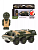 Машина металл БТР фигурка солдата 870717