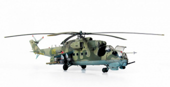 Конструктор Звезда Советский Ударный Вертолет Ми-24 В/ВП Крокодил 1:72 270дет 29.8см