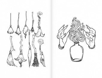 Матильда Андерсен: Раскраска для настоящих ведьмочек