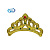 Корона карнавальная 23*14см 