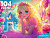 Пазлы 104 Принцесса в розовом платье