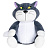 Мягкая игрушка Кот Люцифер 30см