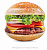 Надувной плотик "Гамбургер" 145х142 см 58780