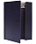 Планшет-папка А5 вертик пвх клапан-липучка 175Х230 синий