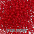 Бисер GAMMA 10/0 5 г 1-й сорт непрозрачный C138 красный