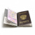Бумажник водителя + паспорт коричневый ПВХ