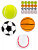 Мяч мягкий Спорт 4,5 см ППУ 2132
