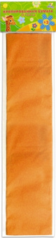 Цвет бумага крепированная 50*250 Оранжевая КБ008