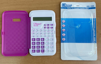 Калькулятор карман 10 разрядов KK-105 Kenko цветной,блистер